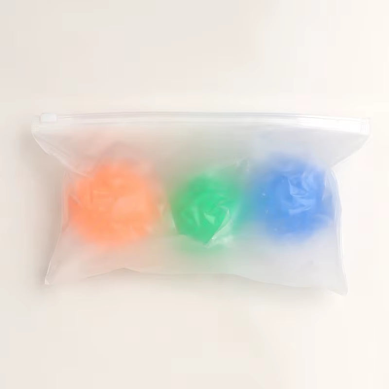 1PCS Soundmaking Toy Soft Sting Massage Elastic Ball Tooth Cleaning TPR Training Pet Teeth Chewingthorn Balls Pet Accessories