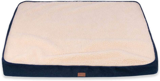 Dog Bed and Cat Bed with Detached Able Washable Cover - Large, Light Brown