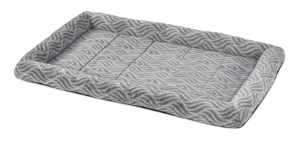 48Inch Gray Wave Pet Bed for Large Dog/Cat with Slip Resist Bottom