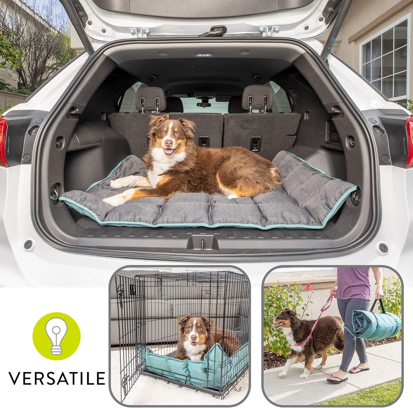 'S Rugged Rest Deluxe Durable Dog Bed (Washable Dog Bed - Small Dog Bed, Medium Dog Bed, Large Dog Bed, and Great Dog Crate Bed and Travel Bed) MEDIUM: 40"X30"X2.76"