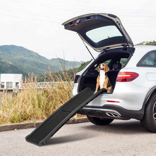 Pro Dog Pet Ramp for Car SUV Truck Pickup Backseat Stair Step Travel Ladder